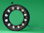 Volpi's White LED focusable Ringlight